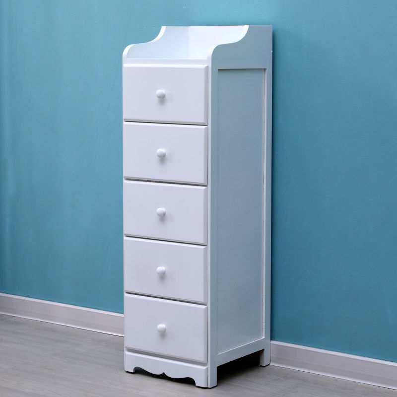 简欧式收纳整理储物柜小窄柜门厅边角矮柜夹缝抽屉床头边迷你30宽