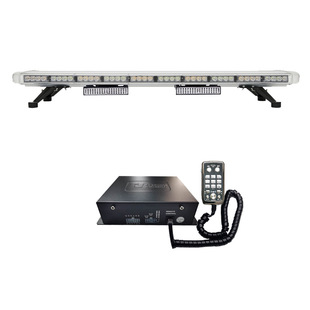 源头厂家频闪超薄警示灯条LED长排爆闪灯1.18米8400 双喇叭