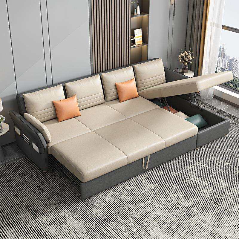 2025年新款网红折叠沙发床一体两用小户型客厅储物贵妃直排可变床