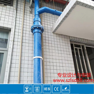 设计安装焊接高压法兰管道 给水排风管道工程