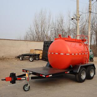 4吨沼渣沼液罐车水罐拖车油罐拖车园林罐车污水罐拖车挂车