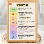 你比想象 饰摆饰送朋友闺蜜礼物 力量相框摆台激励文字房间卧室装