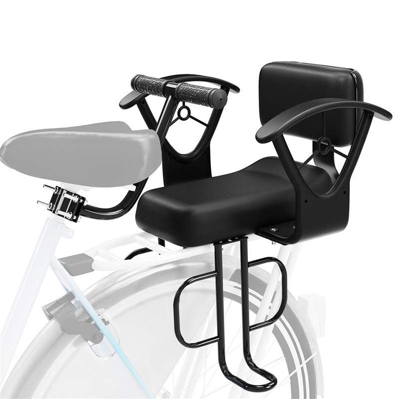 自行车座椅儿童后座m架安全坐椅宝宝带娃神器小孩折叠车山地车后