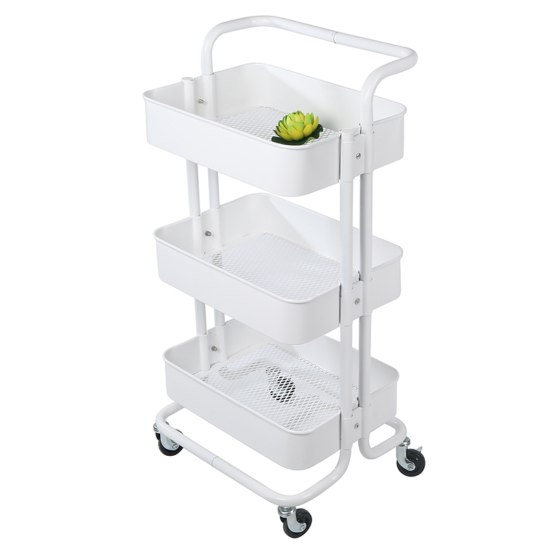 美容院店小手推车皮肤管理美发美甲纹绣I工具车火罐置物架家用收