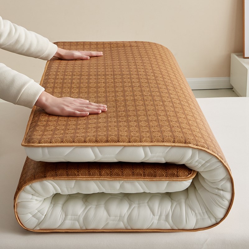 乳胶床垫a软垫学生宿舍单人褥子榻榻米海绵垫夏季凉席家用睡垫加