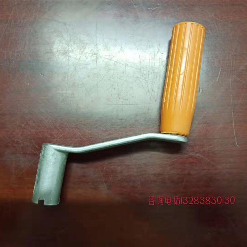 户外旗杆摇把手摇升降器内置手柄装置手动升旗配件X升旗摇杆手柄