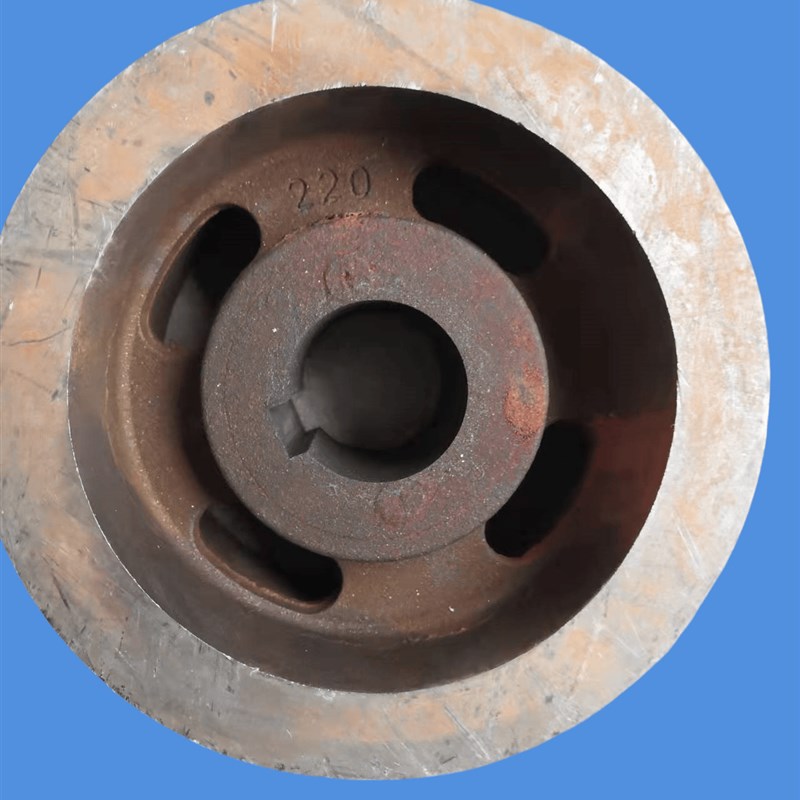 皮带轮4槽 四槽 C型皮带盘y皮带轮 铸铁 电动机发电机轮皮带轮