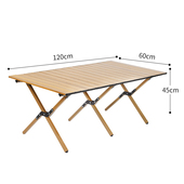 户外折叠桌蛋卷桌子碳钢露营桌椅便携式 露营天P幕烧烤餐桌夜市摆