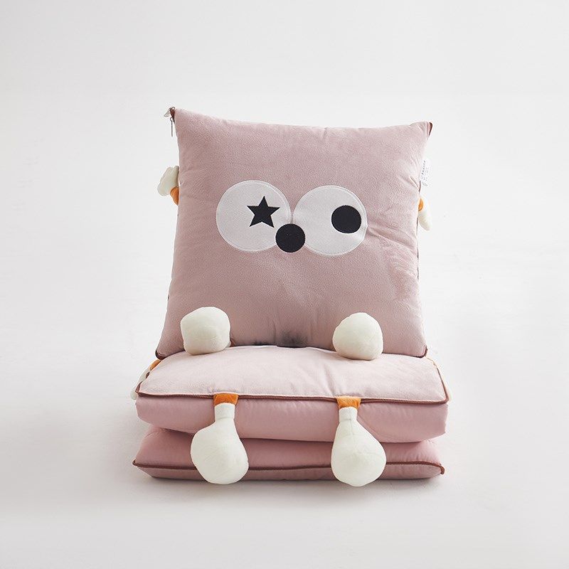 多功能大眼睛抱枕被子两用午睡枕头二G合一汽车沙发靠枕空调夏凉,居家布艺,抱枕被,淘宝优惠券,粉丝福利购,淘宝优惠卷
