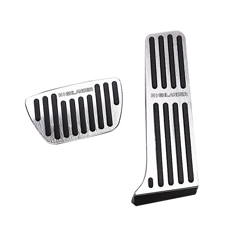 22款汉兰达皇冠陆放油门踏板驾驶室休息踏板铝合金脚踏板内饰配件