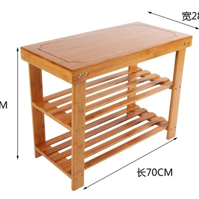 换鞋凳鞋柜玄关其他欧式创意实木坐式轻换奢门口入穿长条一体2023
