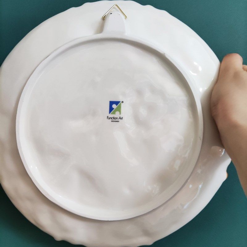 方亚陶瓷向日葵10寸挂盘摆盘装饰看盘精品手绘瓷盘家居装饰摆设