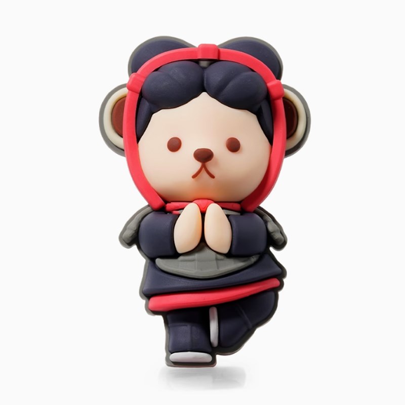 秦始皇兵马俑博物馆单脚站立冰箱贴西安兵马俑文创旅游纪念品送礼