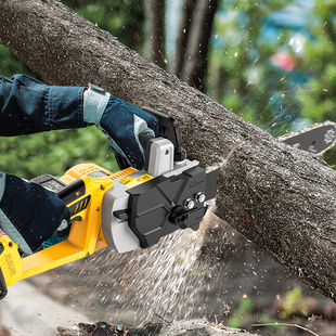 进军充电式大功率家用锂电电据无线电动锯手持户外链锯砍树伐木锯