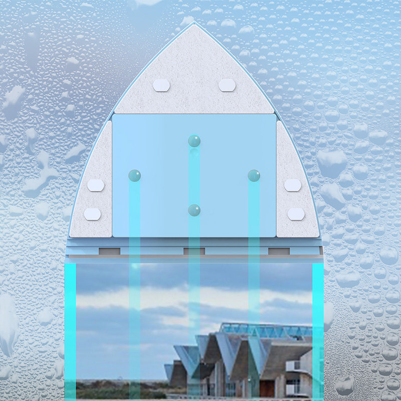 康科德擦窗神器家用擦玻璃双面擦双三四层厚高层楼中空窗外清洁搽