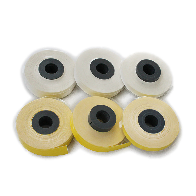 凯标/MAX/线号机贴纸芯不干胶标签代替芯6/9/12mm白色黄色标签纸