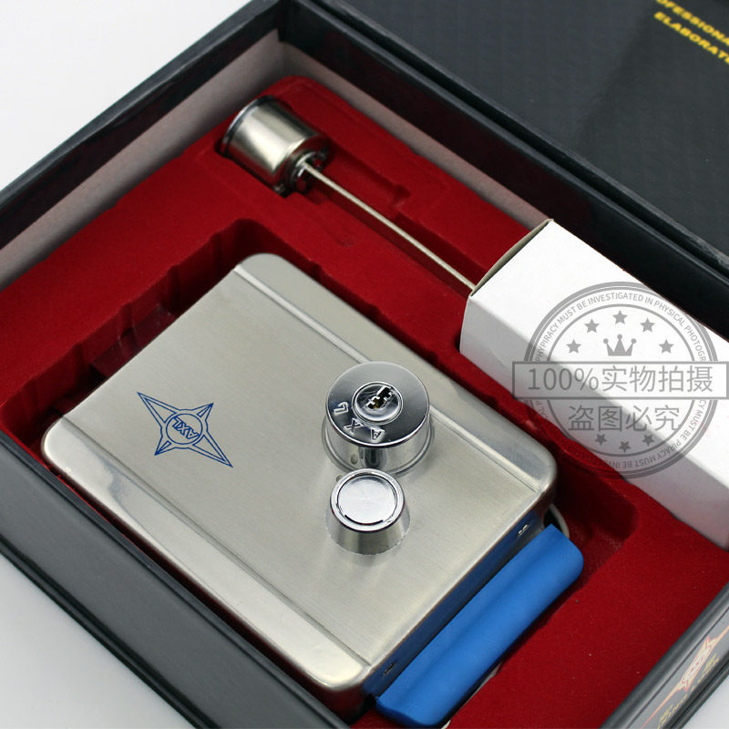 安星304不锈钢电控锁门禁刷卡锁无线遥控锁1073按钮电控锁家用