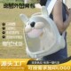 可爱猫包侏儒兔包宠物背包猫咪外出便携双肩包高颜值狗狗包易清理