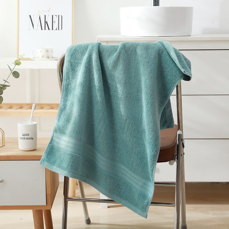 50x100cm60x120纯棉小浴巾专拍柔软吸水洗澡毛巾家用男女少儿款