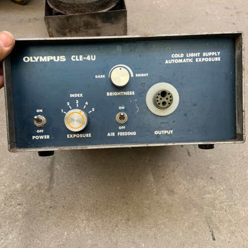 奥林巴斯冷光源，CLE-4U，剪线拆机的 不懂测试 当配件出议价