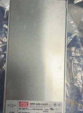 明纬HRP-600-24GR，装机未使用，没有原包装，成色9议价