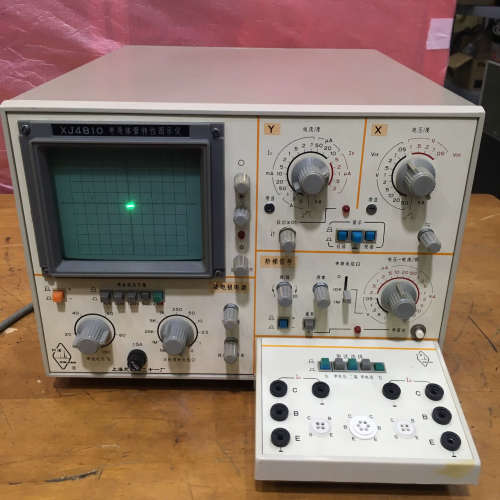 XJ4810半导体特性图示仪 机器通电显示如图，不知道怎么使议价