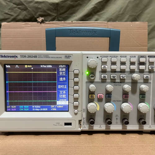 泰克 TDS2024B 示波器 、四通道 200Mhz，2G议价