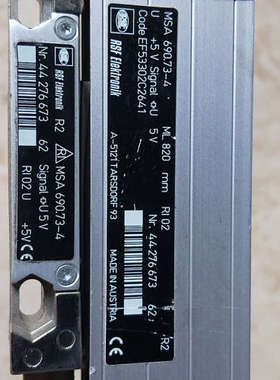 RSF光栅尺 MSA 690.73-4 ML820mm 拆机议价