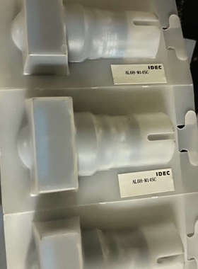 全新IDEC和泉带灯按钮开关AL6H-M14SC，黄色，共2议价