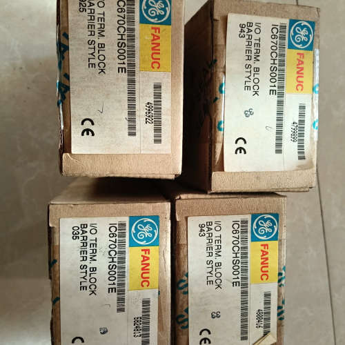 GE 发那科 FANUC IC670CHS001E模块 4个议价
