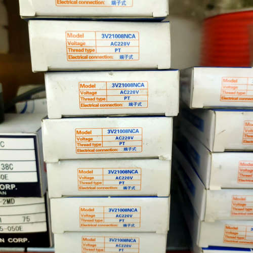 亚德客电磁阀3V21008-NCA电压AC220V亚德客二位议价