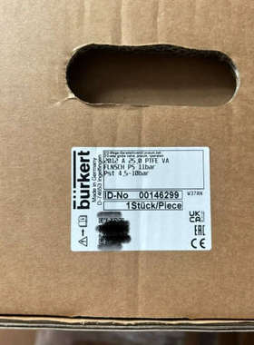 议价2012 A 25.0 PTFE VA，burkert德国宝