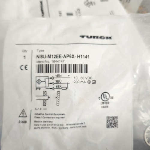 议价图尔克NI8U-M12EE-AP6X-H1141，全新原装。