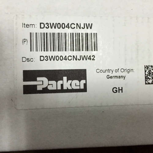 D3W004CNJW，原装parker电磁换向阀，派克D3W议价