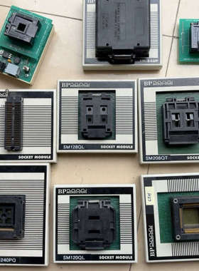 议价BP Microsystems烧录座，实物如图，型号SM12