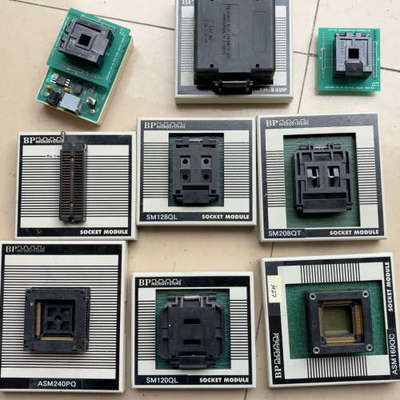 议价BP Microsystems烧录座，实物如图，型号SM12