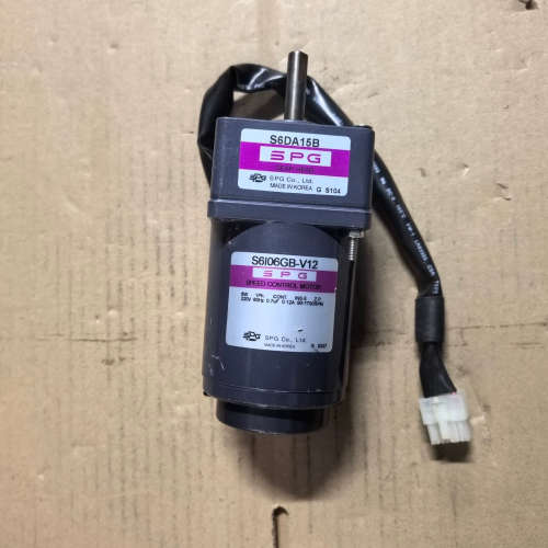 议价韩国SPG调速电机S6I06GB-V12+减速头S6DA15