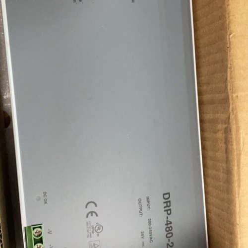 议价DRP-480-24台湾明纬24V直流导轨480W开关电源P