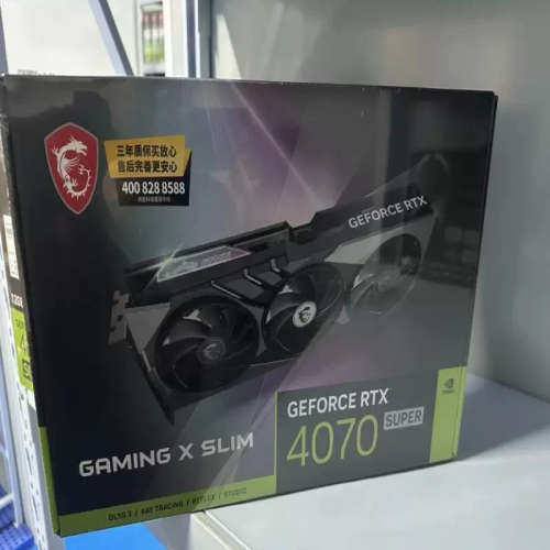 议价微星rtx 4070 super slim x 小魔龙 台式议价