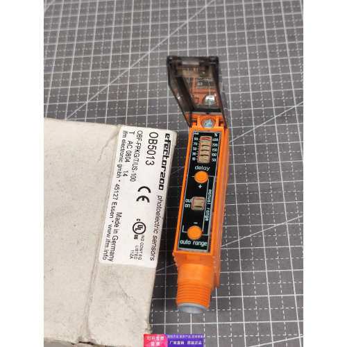IFM易福门 OB5013 OBF-FPKG/T/US-100 传感器 德国正品未使用品议