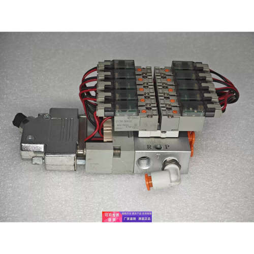 LAM P/N 772-016855-002 电磁阀 SMC SS5YJ3-DUI00249 原装拆机件