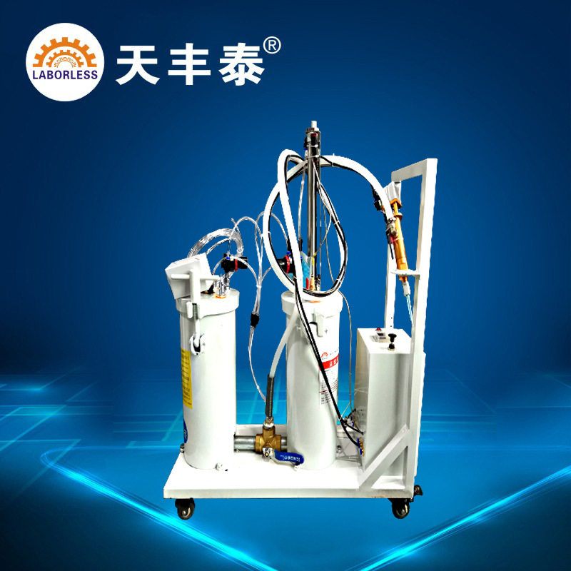 2600ml硅胶双桶自动切换点胶机