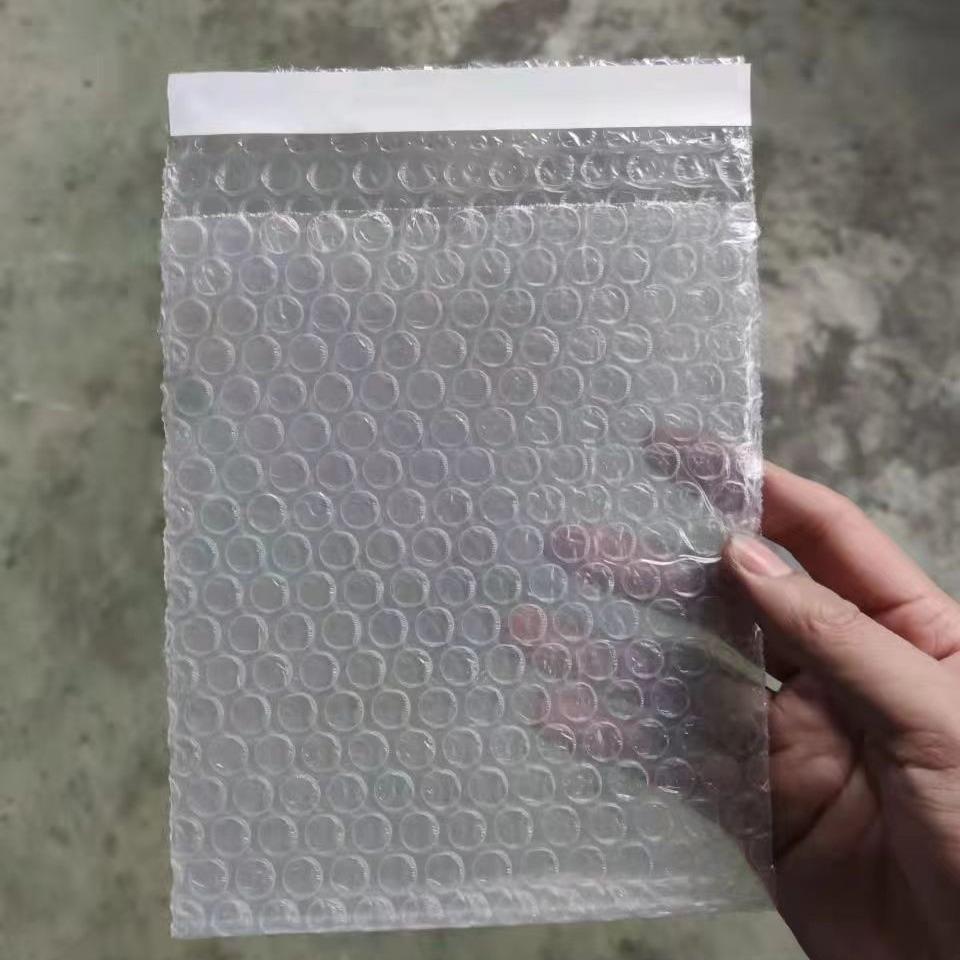 气泡袋自黏袋自封气泡袋带粘胶加厚粘胶泡沫袋小气泡膜包装