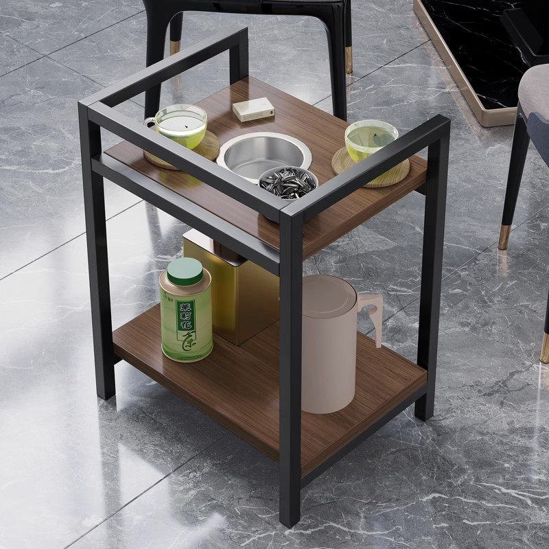 麻将桌棋牌室可移动茶几茶水柜