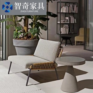 户外沙发休闲现代庭院住宅别墅花园露台北欧防水防晒藤编沙发套装