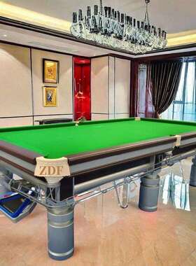 龙华台球桌台球厅用桌球龙华石岩港宝安ZDF台球桌标准型台球商用