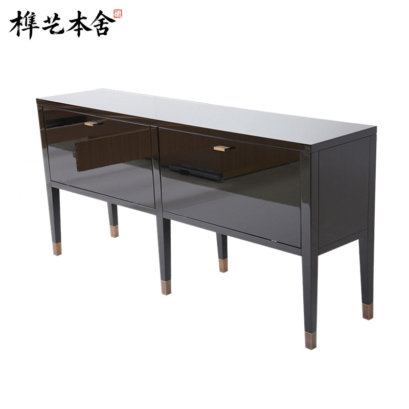 北欧轻奢设计餐边柜收纳柜