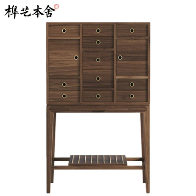 榫艺本舍/意式轻奢实木斗柜