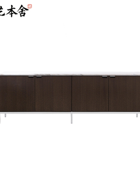 榫艺本舍/北欧客厅家用  Florence Knoll Sideboard 大户型餐边柜
