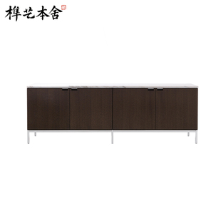 榫艺本舍/北欧客厅家用  Florence Knoll Sideboard 大户型餐边柜